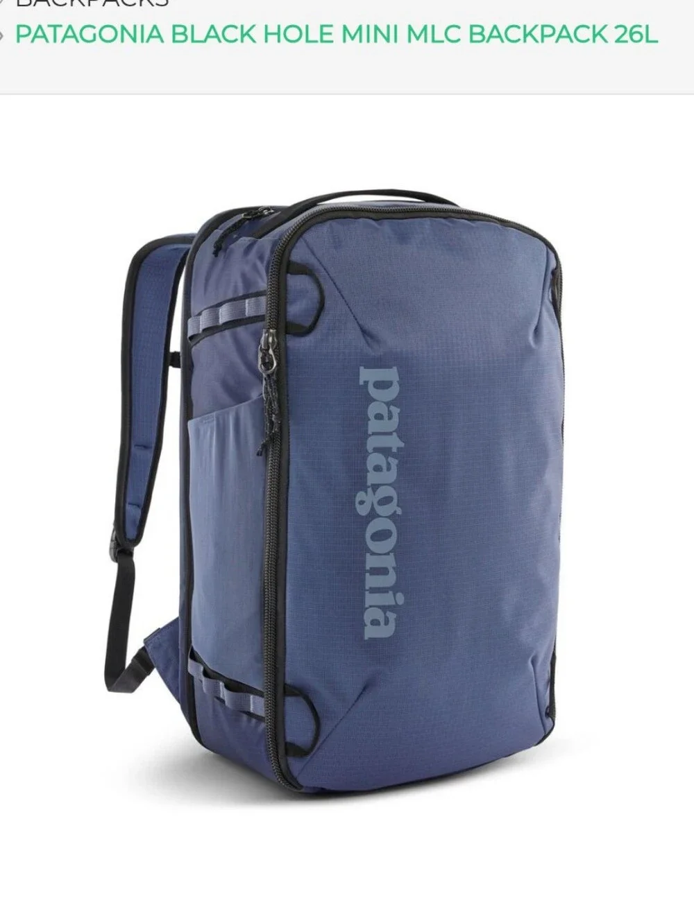 Patagonia Black Hole mini MLC Pack 30 L